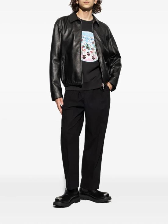 25FW 겐조 후드 티셔츠 FF65SW2584MC 99J TRANSEASONAL UNBRUSHE - KENZO