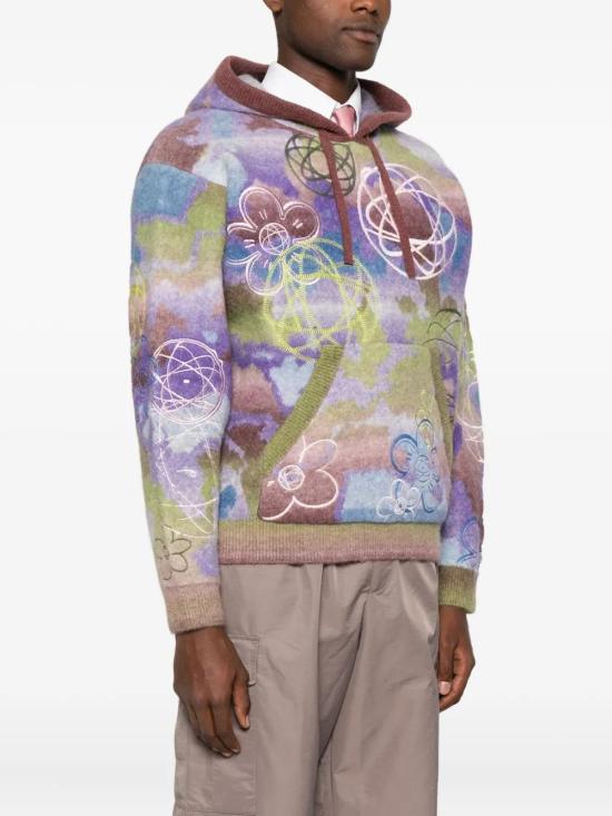 25FW 겐조 스웨터 FF65PU7583CL MU ALPACA WOOL NYLON - KENZO