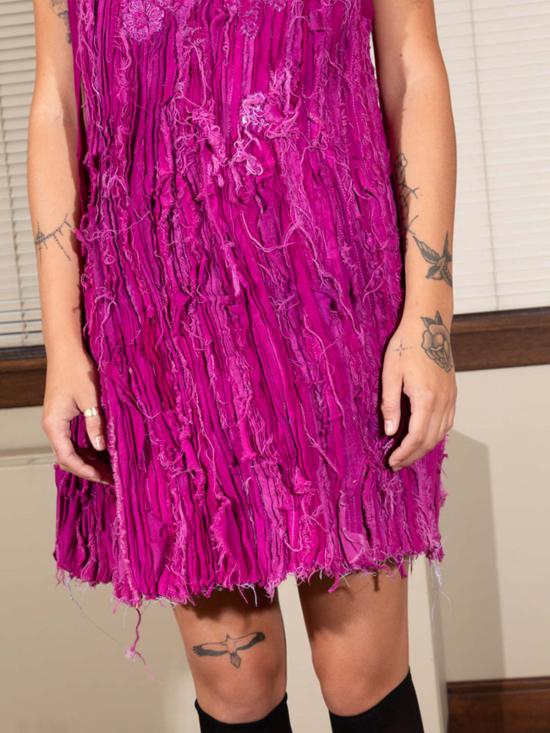  자넬 애봇 숏 원피스 Jrat 레드벨벳 바비 생일 케이크 칵테일 드레스 - JANELLE ABBOTT