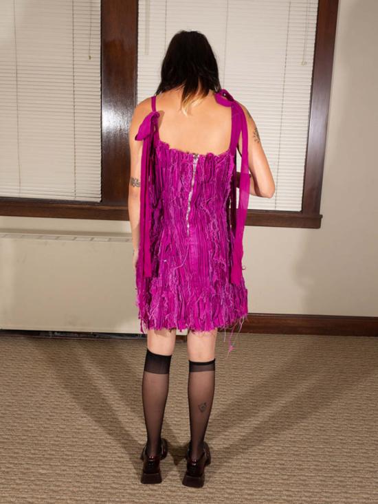  자넬 애봇 숏 원피스 Jrat 레드벨벳 바비 생일 케이크 칵테일 드레스 - JANELLE ABBOTT