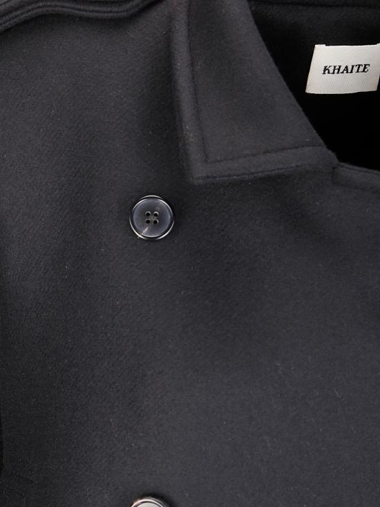 25FW 케이트 코트 7141545 200 BLACK - KHAITE