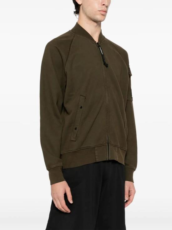25FW 씨피 컴퍼니 다이애그널 플리스 봄버 풀집 자켓 19CMSS205A006372G 683 DS026602 - C.P. COMPANY
