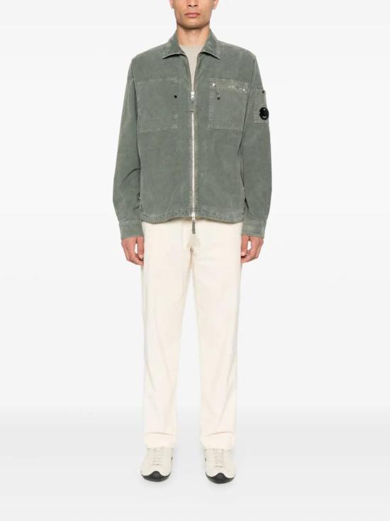 25FW 씨피 컴퍼니 코듀로이 렌즈 지퍼 셔츠 19CMOS097A006410O 921 DS026611 - C.P. COMPANY