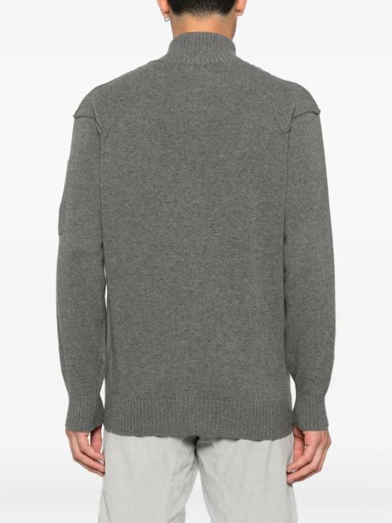 25FW 씨피 컴퍼니 램스울 GRS 풀 집 스웨터 19CMKN708A110149A 921 DS026585 - C.P. COMPANY