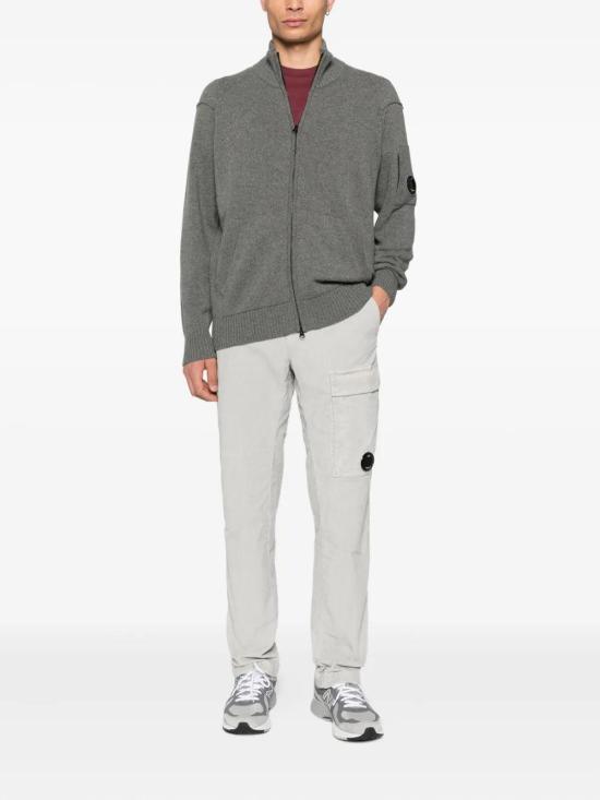 25FW 씨피 컴퍼니 램스울 GRS 풀 집 스웨터 19CMKN708A110149A 921 DS026585 - C.P. COMPANY