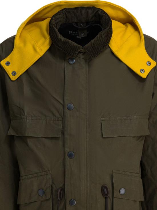 25FW 바버 바버 x 캡틴 선샤인 오버사이즈 비데일 캐주얼 필드 코트 MCA1071MCABR53 - BARBOUR