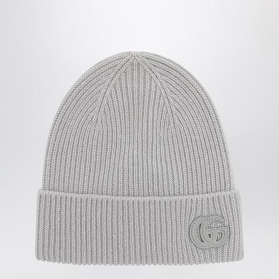 25FW 구찌 캐시미어 패치 비니  8341903GAC0 Grey