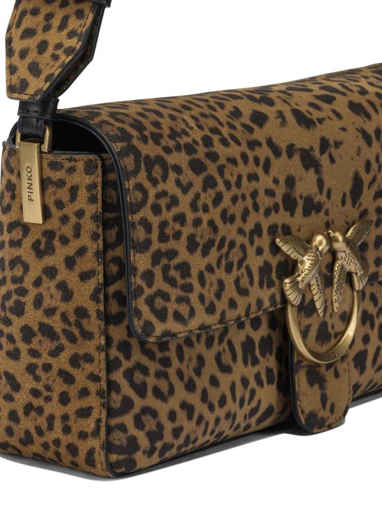 25FW 핑코 크로스백 106244A32AM35Q Brown - PINKO