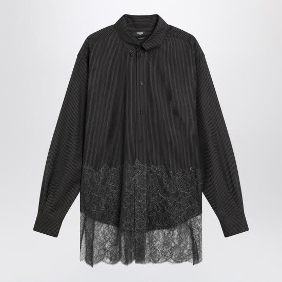 25FW 펜디 긴팔 티셔츠 FS1332AVK1 Brown