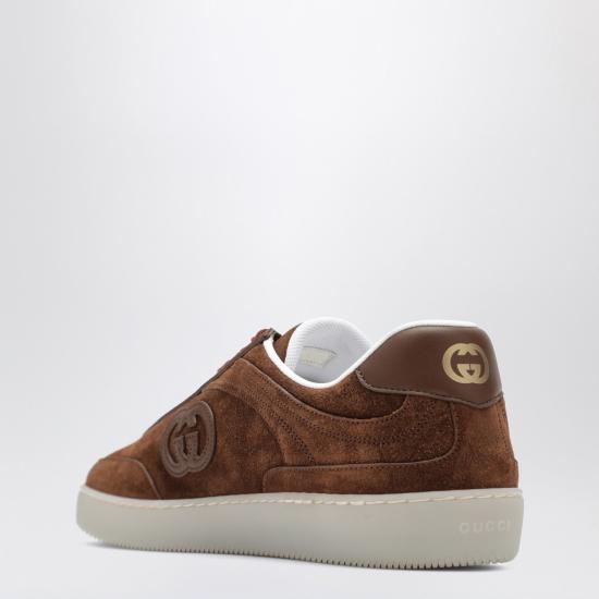 25FW 구찌 G75 스니커즈 845147AAFGP Brown - GUCCI