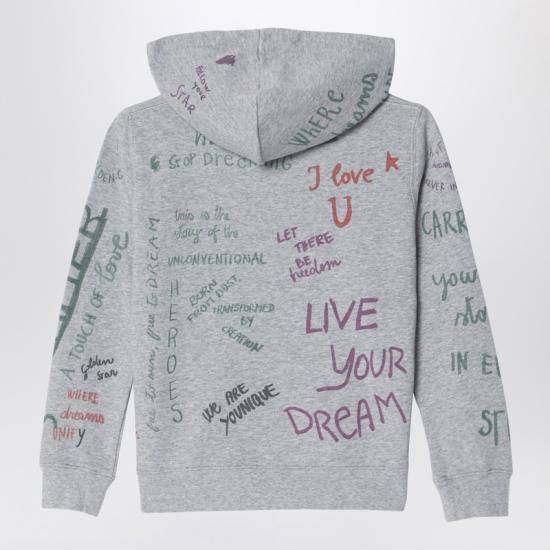 25FW [키즈] 골든구스 셔츠 GKP02044P002189 Grey - GOLDEN GOOSE