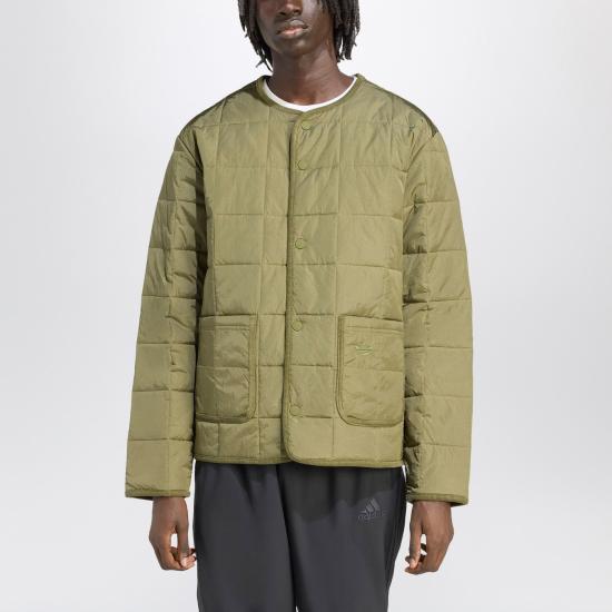 25FW 아디다스 오리지널스 퀼티드 자켓 JW5818PL Green