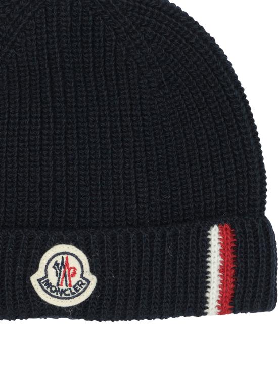25FW [키즈] 몽클레어 모자 3B00013 BM1241742 Blue - MONCLER
