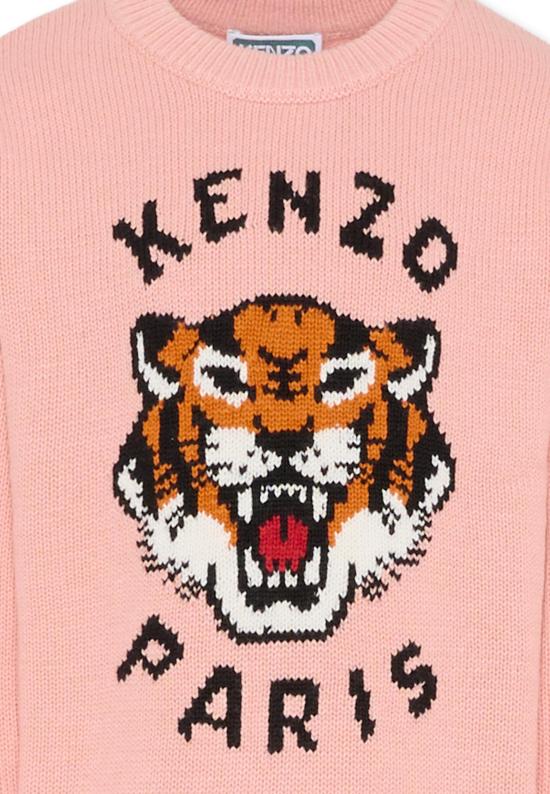 25FW [키즈] 겐조 니트/스웻셔츠 K61334 47H PINK - KENZO