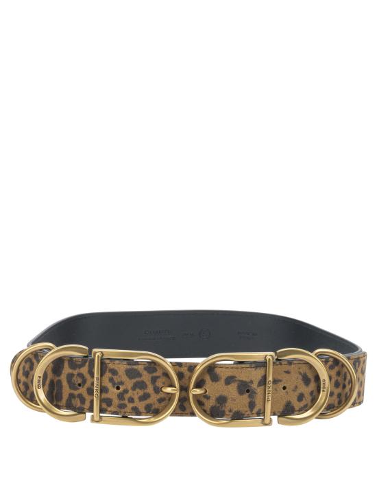 25FW 핑코 벨트 104793A32AM35Q Brown