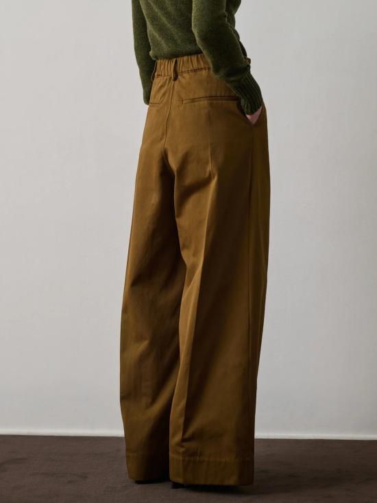 25FW 쉐르 스트레이트 팬츠 PAN0075FREJUS KAK1025W Kaki - SOEUR