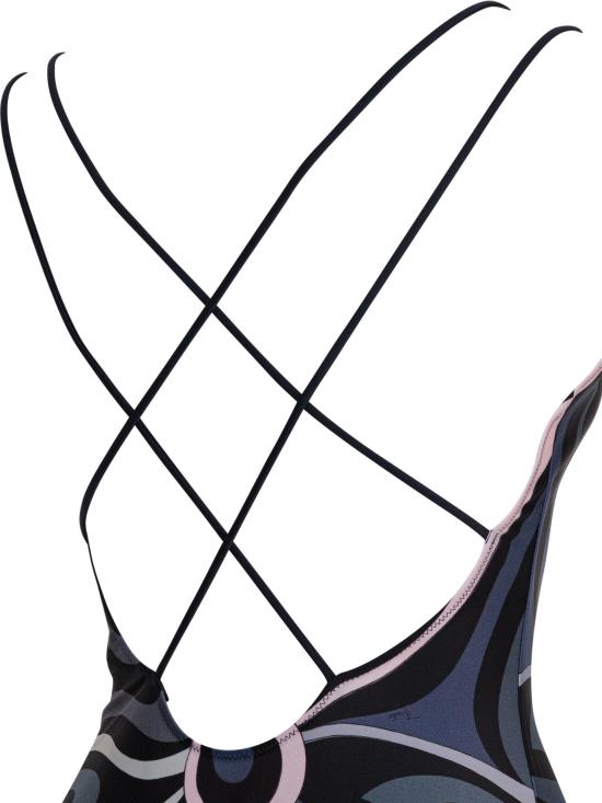 25FW 푸찌 원피스 수영복 5UMC015U775068 Black - PUCCI