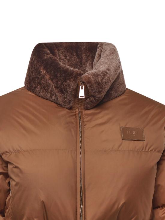 25FW 펜디 숏패딩 FAN214 AT8VF1T6O Brown - FENDI