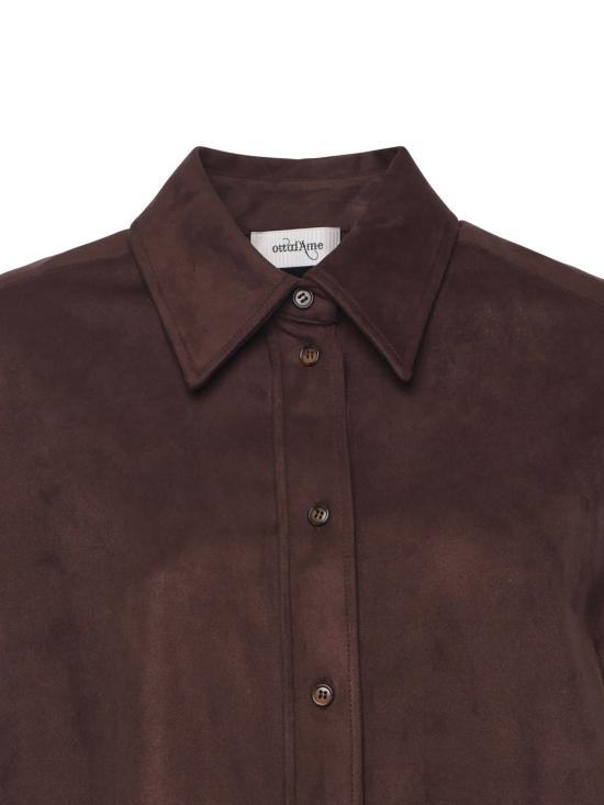25FW 오또다메 셔츠 DC5157 BROWN Brown - OTTOD'AME