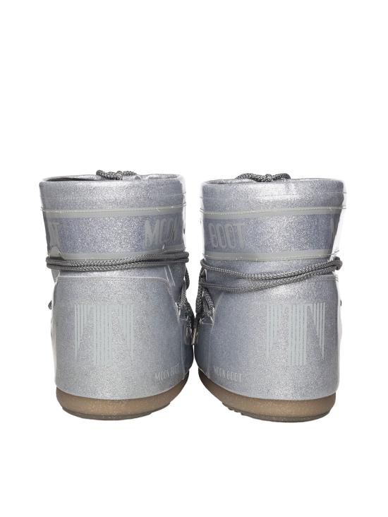 25FW 문부츠 아이콘 나일론 로우 부츠 80D1409440 H001 Silver - MOON BOOT