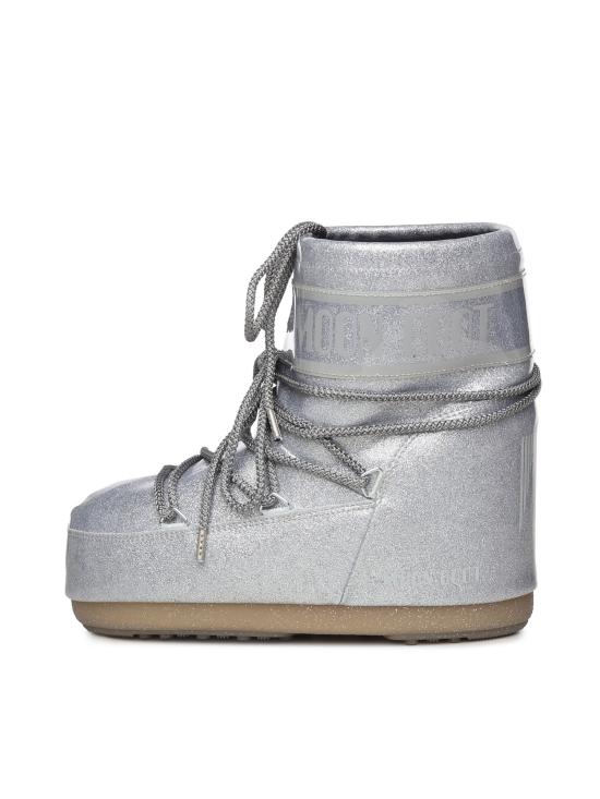 25FW 문부츠 아이콘 나일론 로우 부츠 80D1409440 H001 Silver - MOON BOOT