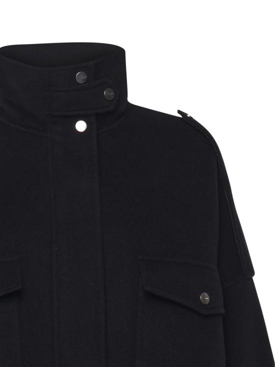 25FW 핑코 코트 105341 A2XMZ99 Black - PINKO