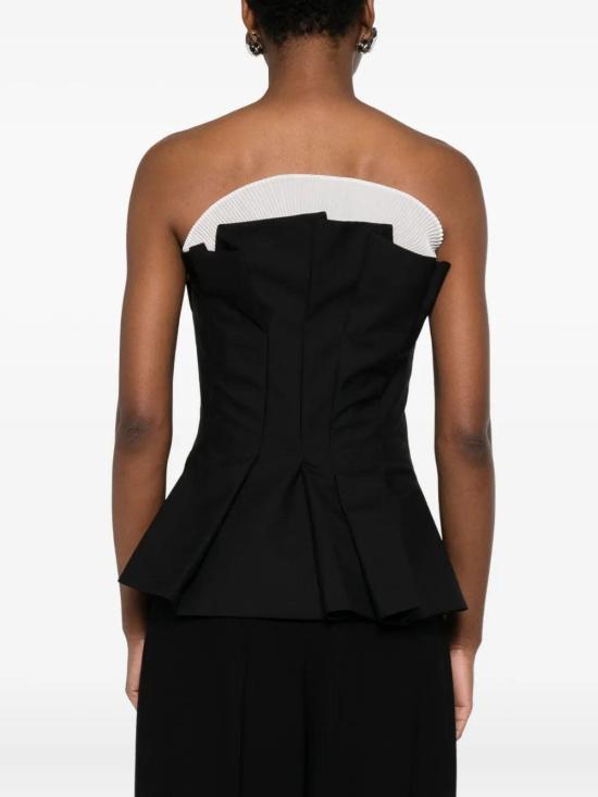 25FW 로에 숏 원피스 41720107 001 AB024192 - ROHE