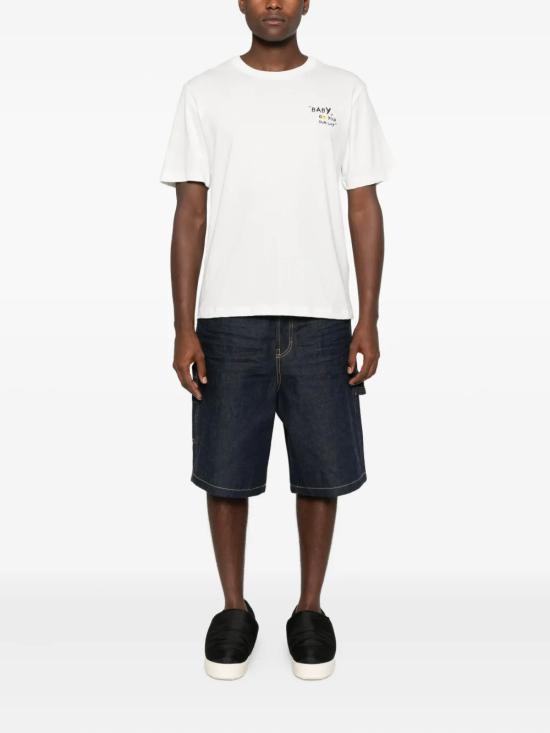 25FW 바로우 반팔 티셔츠 F5BWUATH122 002 White - BARROW