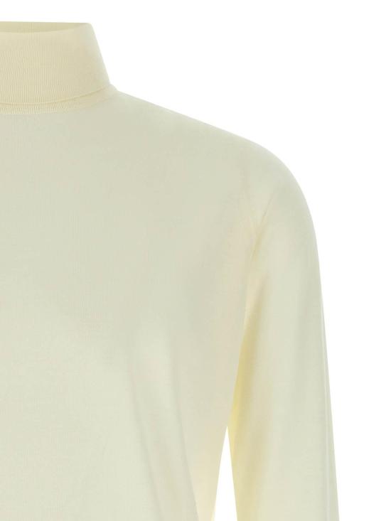 26FW 존스메들리 터틀넥 RICHARDSSNOWWHITE Light Yellow - JOHN SMEDLEY