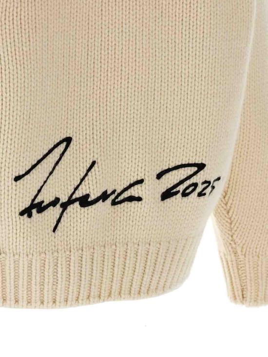  겐조 스웨터 FF65PU7573CT02 Beige - KENZO