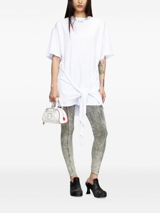  디젤 D-Elvor 이보르 티셔츠 드레스 A192320NIAX100 White - DIESEL