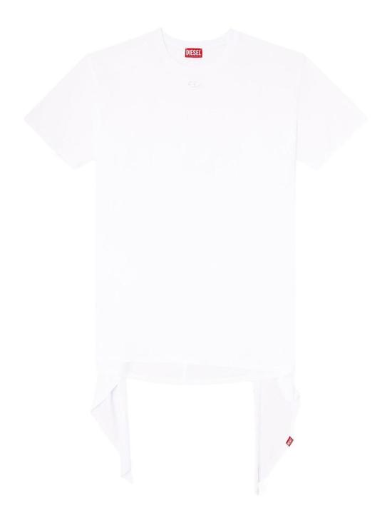  디젤 D-Elvor 이보르 티셔츠 드레스 A192320NIAX100 White