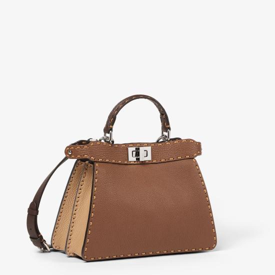 26SS 펜디 피카부 I See U 스몰백 8BN327AYDIF1TVA Brown - FENDI