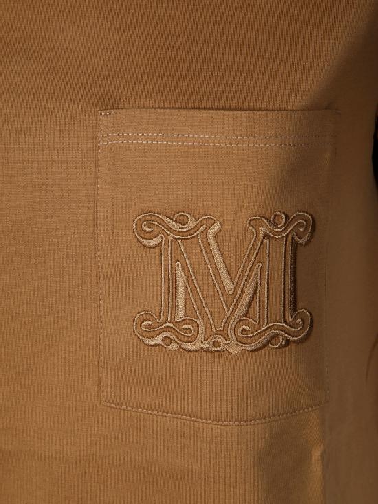 25FW 막스마라 반팔 티셔츠 2521946041600 003 BEIGE - MAX MARA