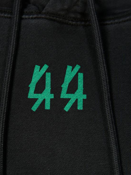 25FW 44레이블 후드 티셔츠 B0030578 FA679 P686 NERO - 44 LABEL