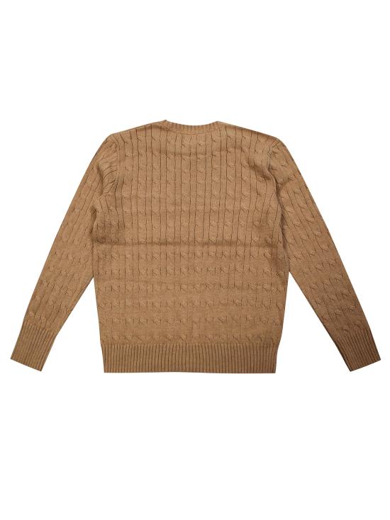 25FW [키즈] 랄프 로렌 가디건 323702674082 47CG BEIGE - RALPH LAUREN