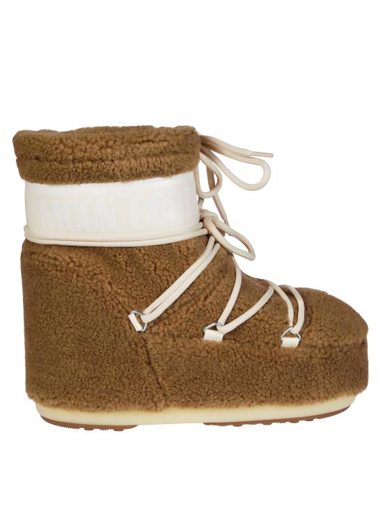 25FW 문부츠 아이콘 나일론 로우 부츠 80D1409700 M047 CAMEL BEIGE