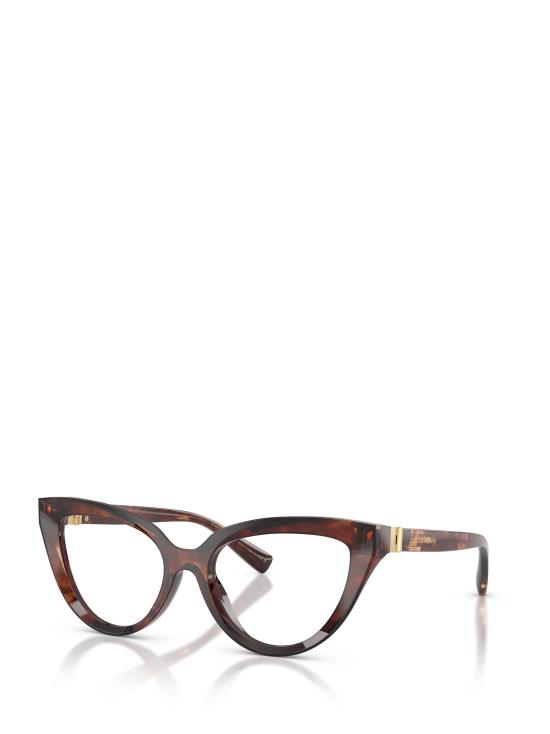 26FW 돌체앤가바나 안경 DG3414 3222 DARK RED HAVANA - DOLCE & GABBANA