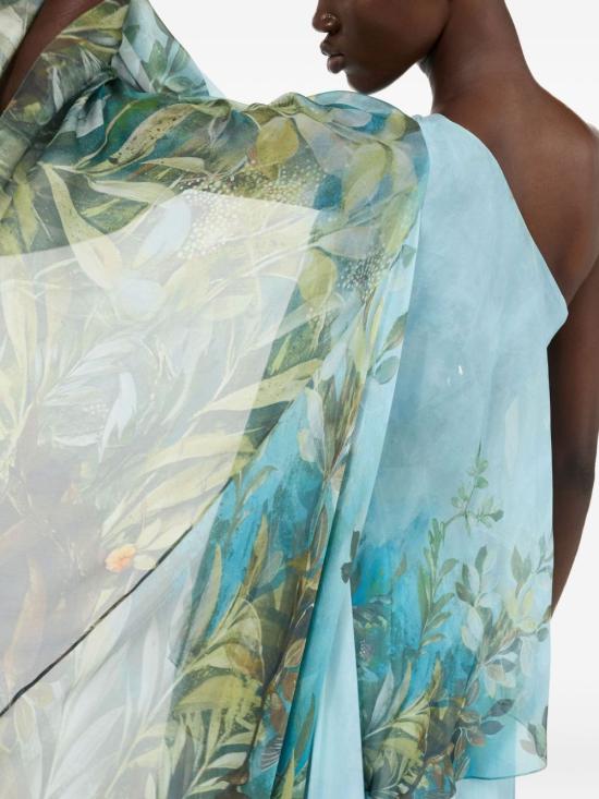 25FW 로베르토 카발리 미디 원피스 VWT136 XTQ7004038 MultiColour - ROBERTO CAVALLI