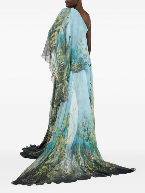 25FW 로베르토 카발리 미디 원피스 VWT136 XTQ7004038 MultiColour - ROBERTO CAVALLI