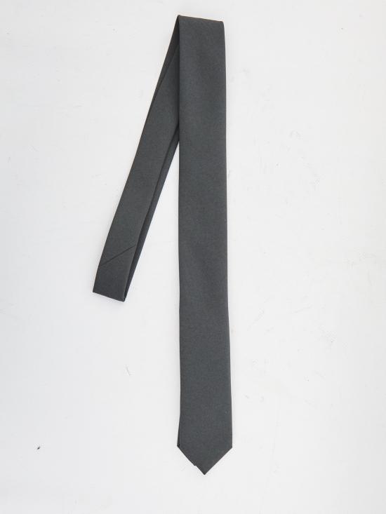 25FW 구찌 크레프 텍스쳐 실크 넥타이 849507 GREY - GUCCI