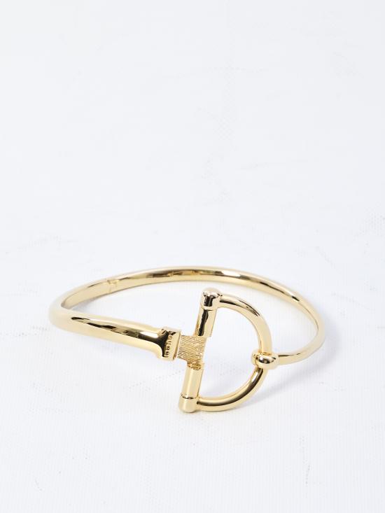 25FW 구찌 하프 홀스빗 목결이 851660 GOLD - GUCCI