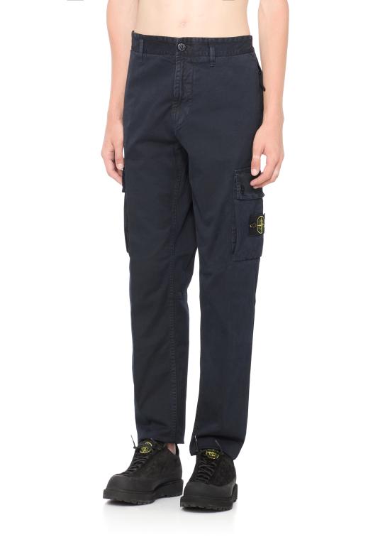 25FW 스톤 아일랜드 슬림 핏 카고 팬츠 K2S15 3100034 S00L1V0120 Blue - STONE ISLAND