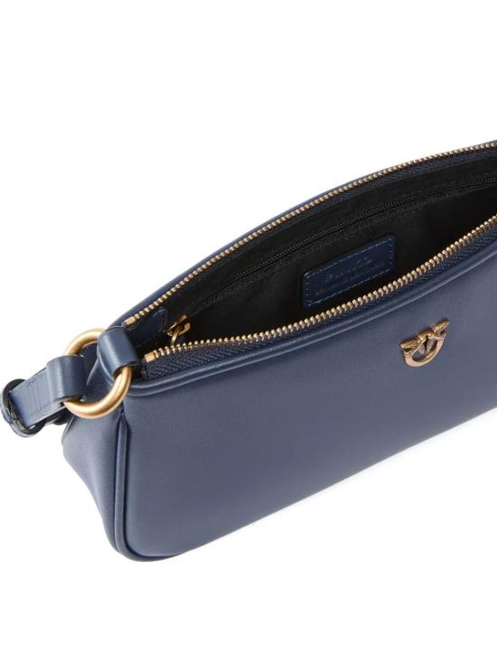 25FW 핑코 클러치/파우치 105069 A0QO G08Q INDIGO BLUE SHADY ANTIQUE - PINKO