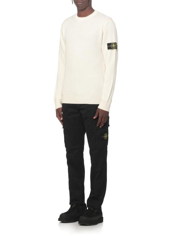 25FW 스톤 아일랜드 스웨터 K2S15 5100053 S00C2V0093 Ivory - STONE ISLAND