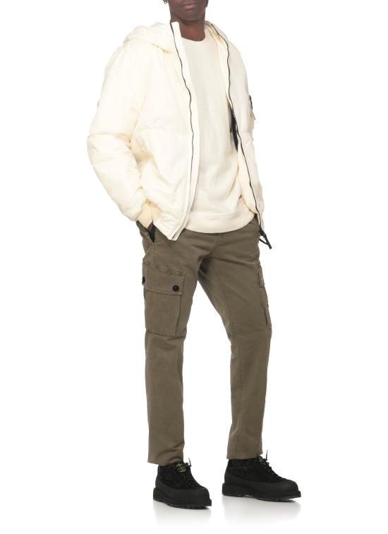 25FW 스톤 아일랜드 긴팔 티셔츠 K2S15 6100053 S0238V0093 Ivory - STONE ISLAND