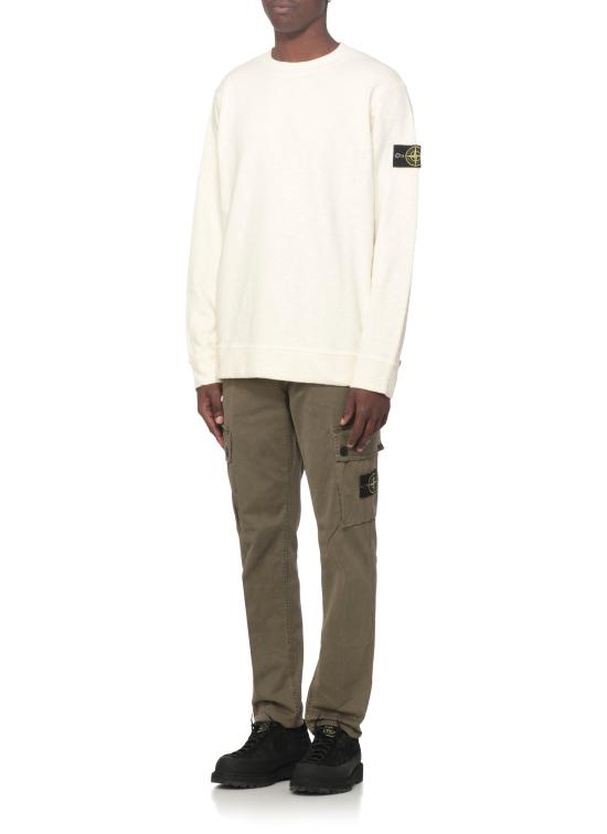 25FW 스톤 아일랜드 긴팔 티셔츠 K2S15 6100053 S0238V0093 Ivory - STONE ISLAND