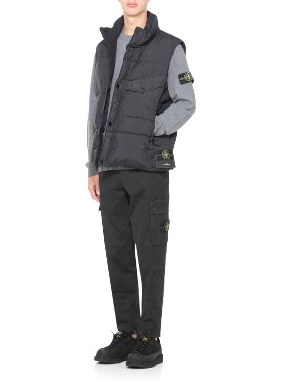 25FW 스톤 아일랜드 슬림 핏 카고 팬츠 K2S15 3100034 S00L1V0129 Black - STONE ISLAND