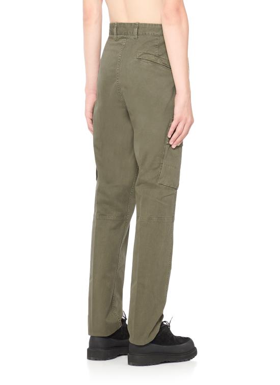 25FW 스톤 아일랜드 슬림 핏 카고 팬츠 K2S15 3100034 S00L1V0154 Green - STONE ISLAND