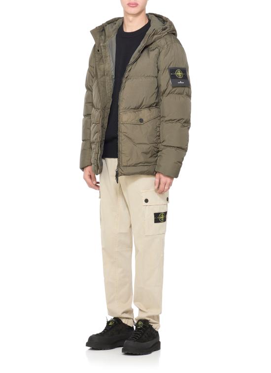 25FW 스톤 아일랜드 5100072 리버스 스티치 리테일 램스울 크루넥 스웨터 K2S15 5100072 S00A3V0029 Black - STONE ISLAND